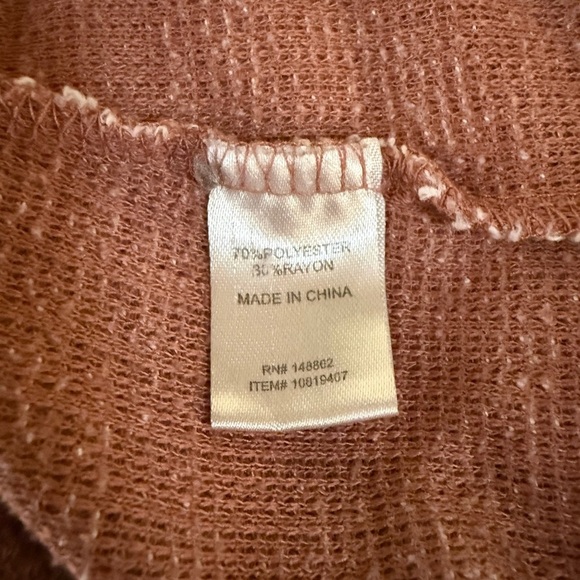 Women’s Pink Lace-Up Hoodie - Picture 5 of 5